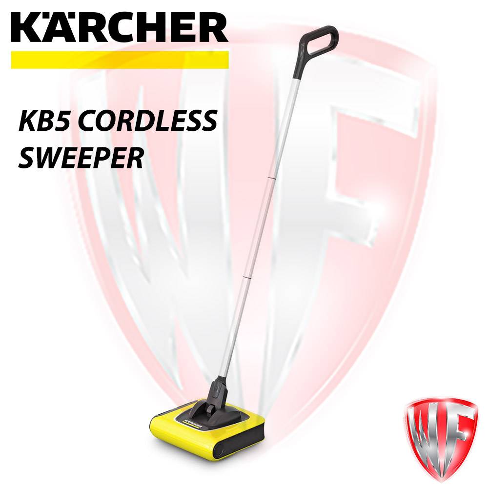 KARCHER KB5 CORDLESS SWEEPER Electric Broom (ONE YEARS WARRANTY)